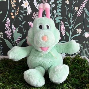 VINTAGE Baby GUND Bug Butterfly 10” plush 90’s retro nursery RARE!